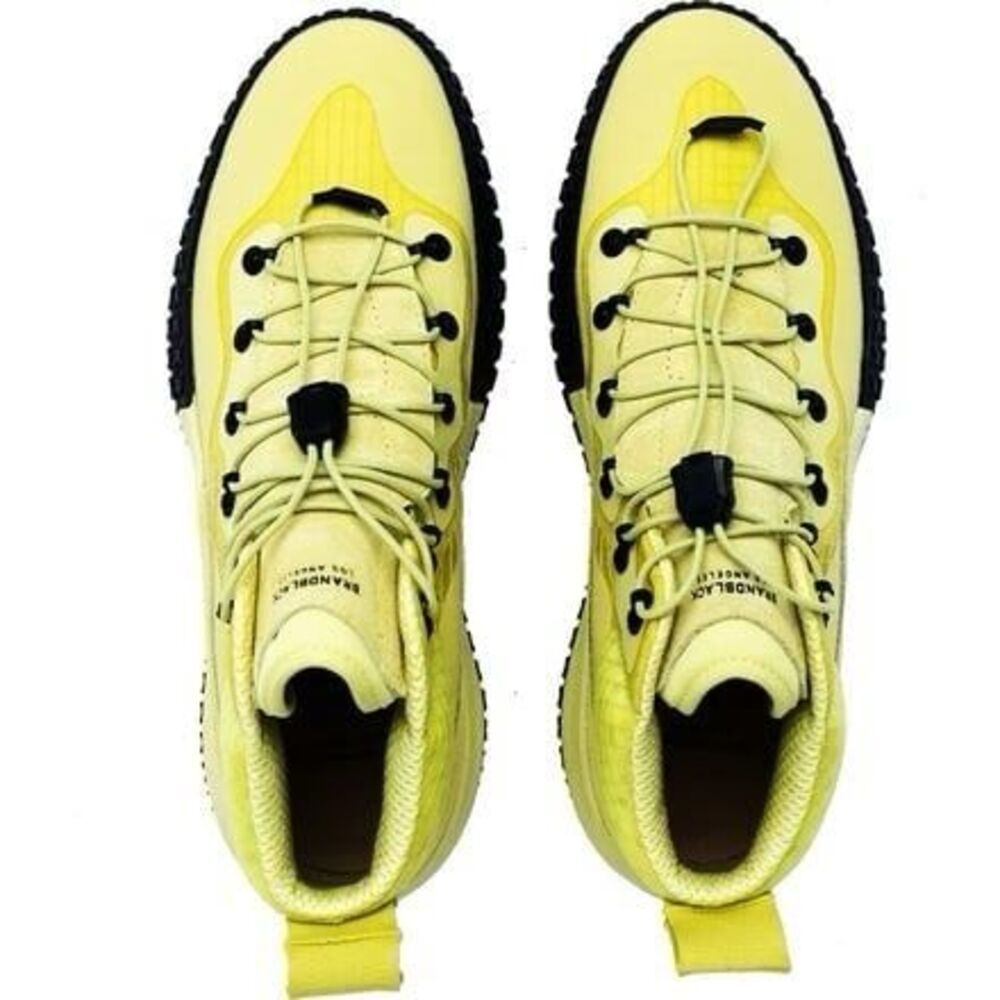 Brandblack Sansin Evo Electric Yellow Hiking Trail Running Shoe Men’s 10.5 NWOT